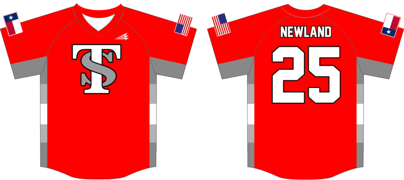 Texas Stiks Custom NanoDri Baseball Jersey #4