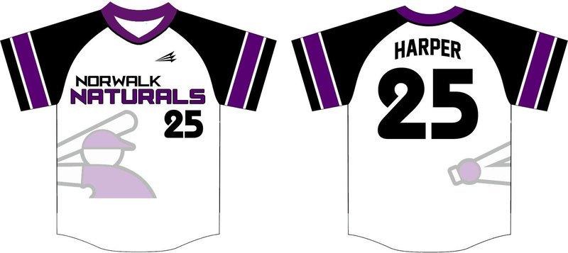 Norwalk Naturals Custom HexaFlex Baseball Jersey 4A