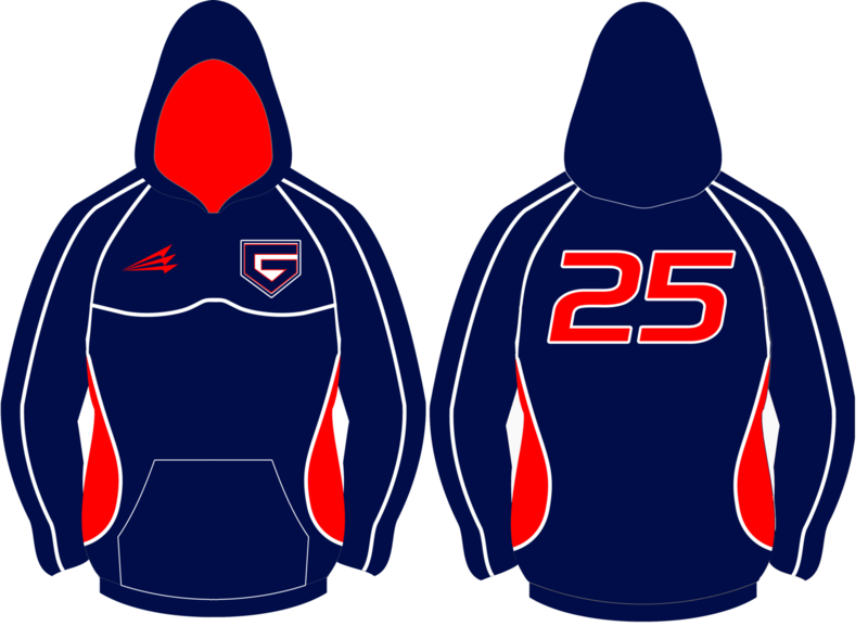 WTX Gunners Baseball Custom Vulcan Hoodie #VH1C