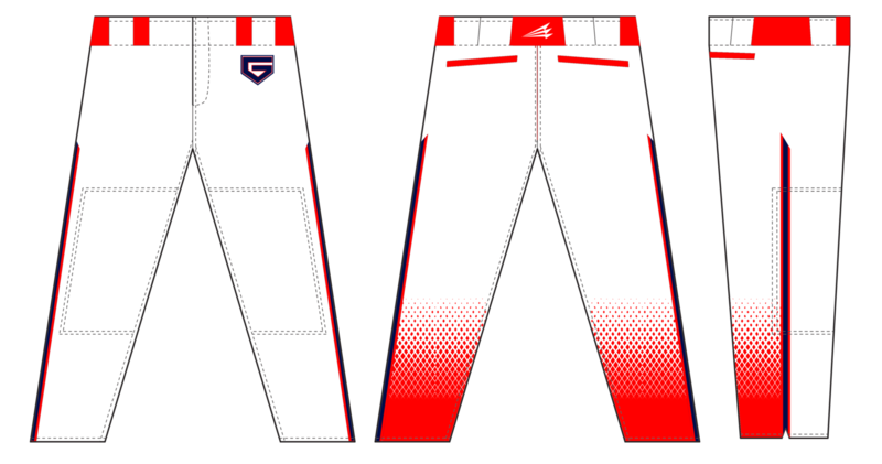 WTX Gunners Custom Stacheman Elite Long Baseball Pants #BP1