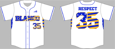 Blanco Panthers Custom HexaFlex Baseball Jersey #5