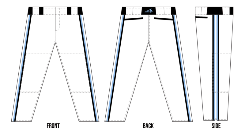 Adrian Dirtbags Custom Stacheman Elite Long Baseball Pants #BP5B
