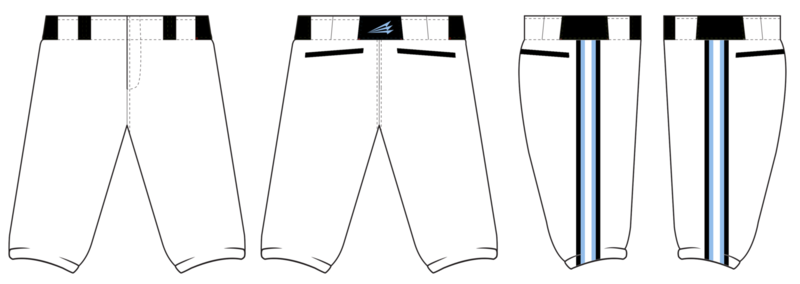 Adrian Dirtbags Custom Stacheman Elite Knicker Baseball Pants #BP5C