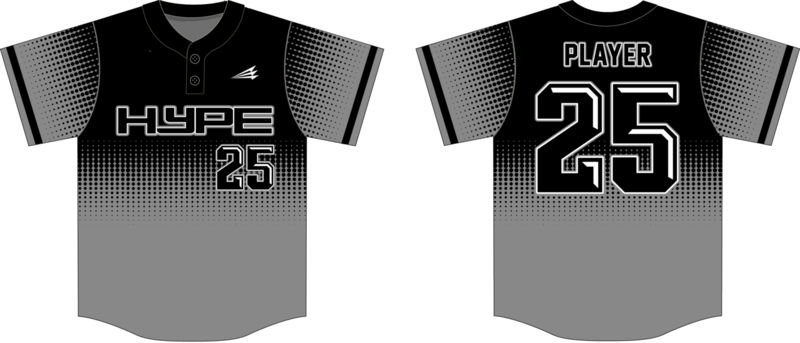Hoosier Hype Custom HexaFlex Baseball Jersey #3E