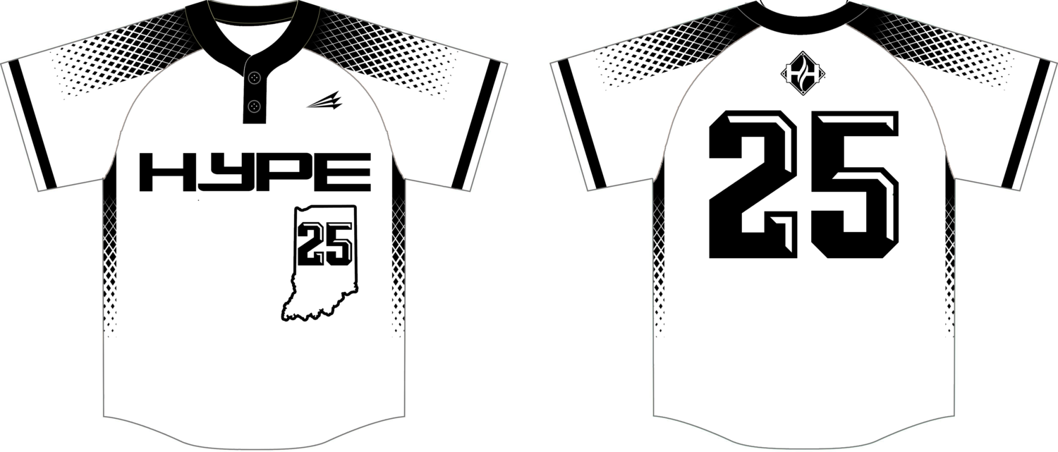 Hoosier Hype Custom HexaFlex Baseball Jersey #7