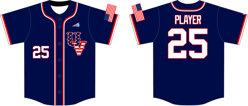 Utah Valley Legends Custom HexaFlex Baseball Jersey #1