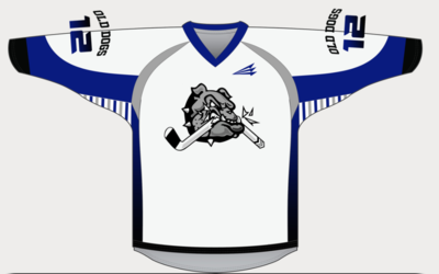 Old Dogs Custom Hockey Jersey #2