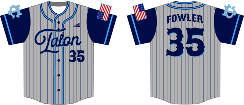 Chapin Talon 8U Custom Hexaflex Baseball Jersey #6