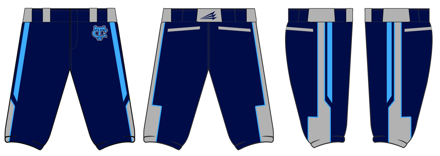 Chapin Talon 8U Custom Stacheman Elite Knicker Baseball Pants #BP3B