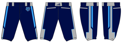 Chapin Talon 8U Custom Stacheman Elite Knicker Baseball Pants #BP3B