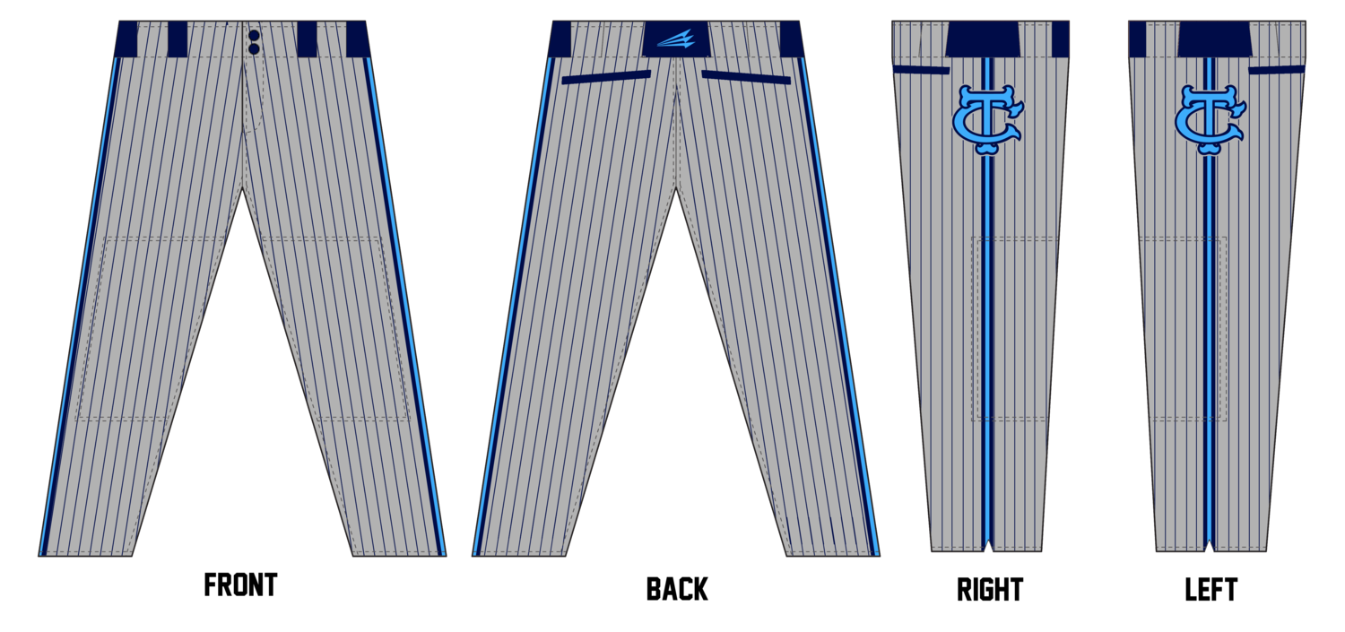 Chapin Talon 8U Custom Stacheman Elite Long Baseball Pants #BP5