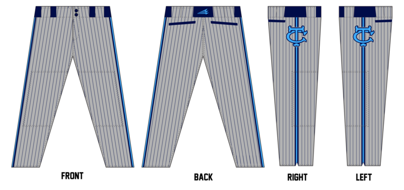 Chapin Talon 8U Custom Stacheman Elite Long Baseball Pants #BP5