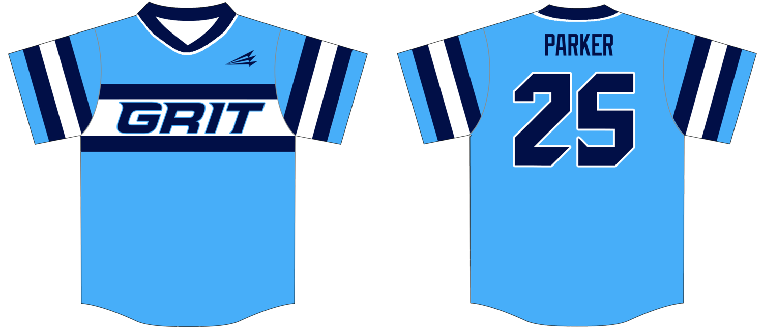 Grit Baseball Custom NanoDri Jersey #1c