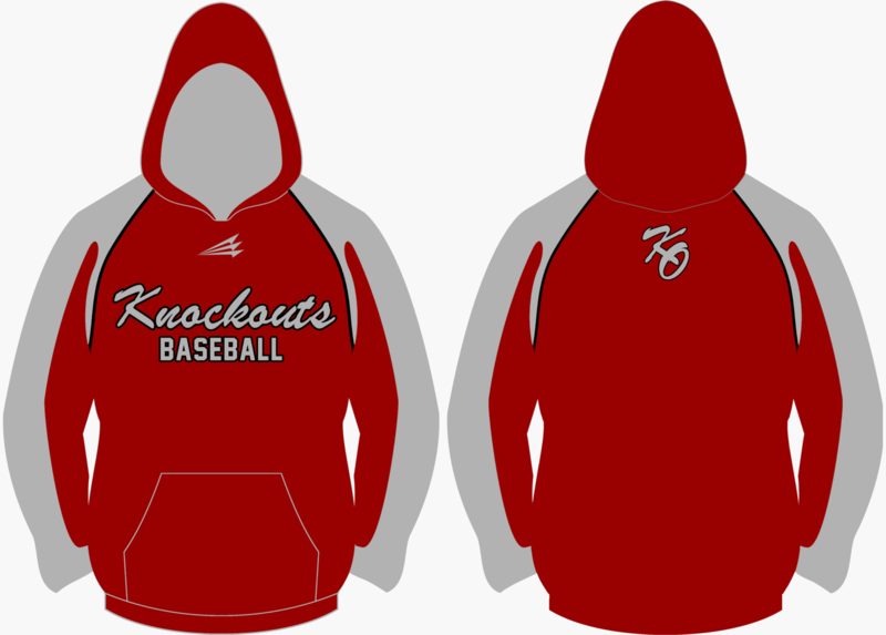 Knockouts Baseball Custom Vulcan Hoodie #VH1