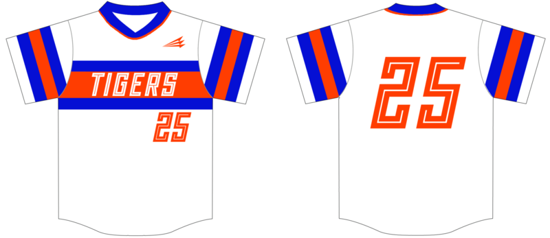 Chilton County High School Custom HexaFlex Baseball  Jersey #1D