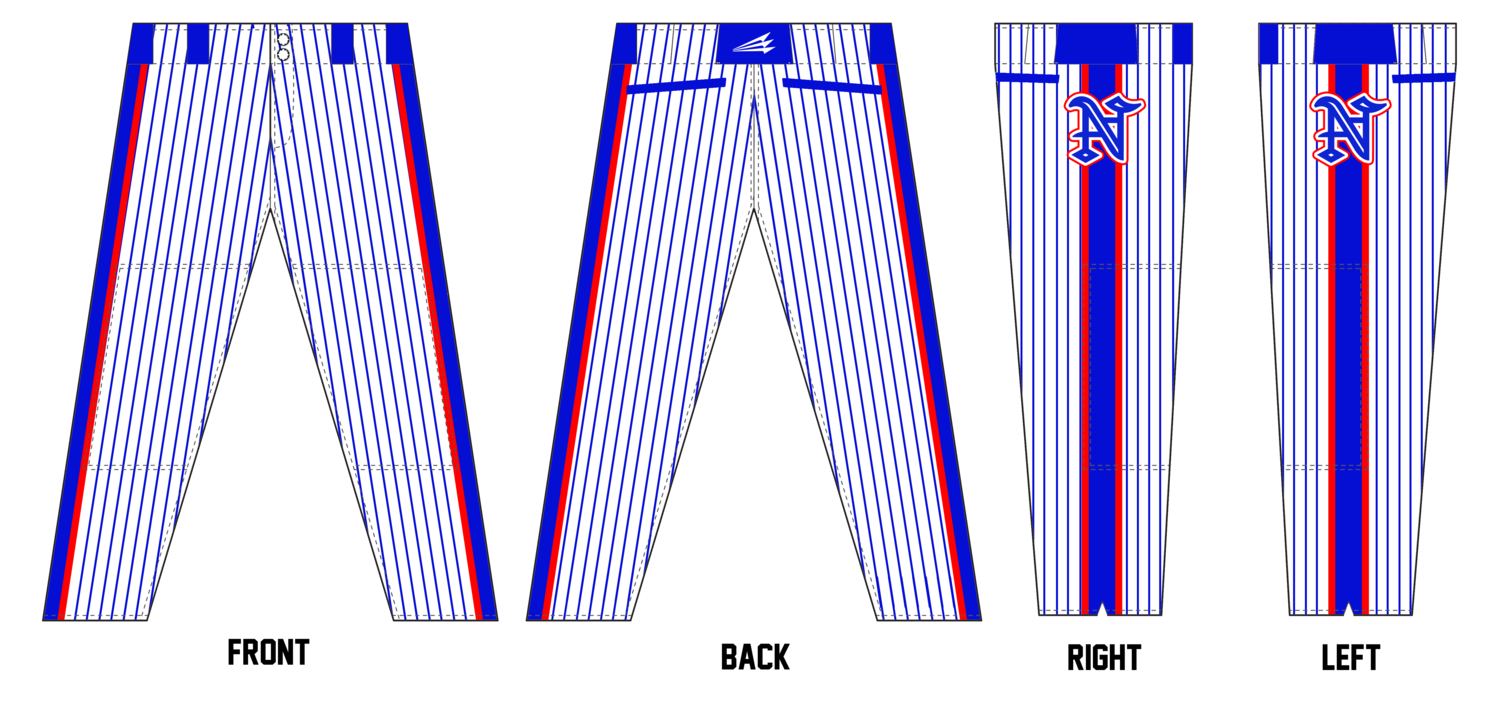 Northside Aces Custom Stacheman Elite Long Baseball Pants #BP6D