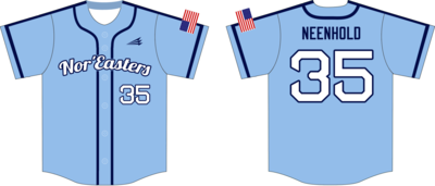 Lower Cape May Nor&#39;Easters Custom NanoDri Baseball Jersey #1B