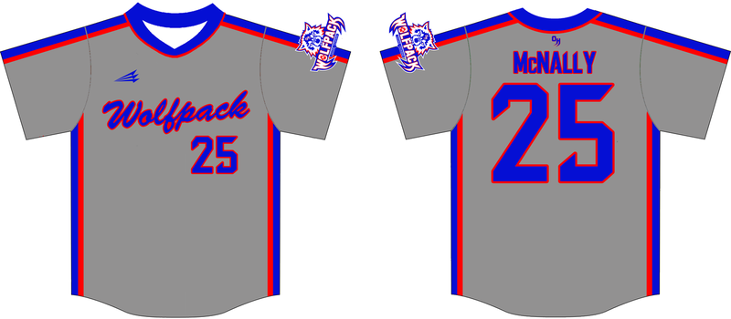 Ozone Howard Wolfpack Custom NanoDri Baseball Jersey Design #5D