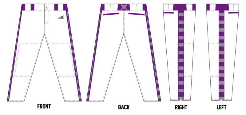 Monarchs (Selders) Custom Stacheman Elite Long Pants - BP2e