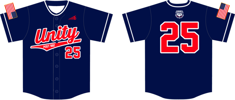 Unity Baseball Custom HexaFlex Jersey - 4e