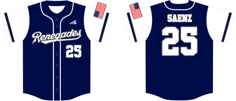 Tracy Renegades Custom Hexaflex Softball Jersey #5C