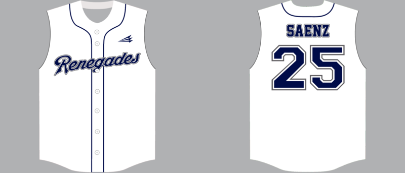 Tracy Renegades Custom Hexaflex Softball Jersey #6C