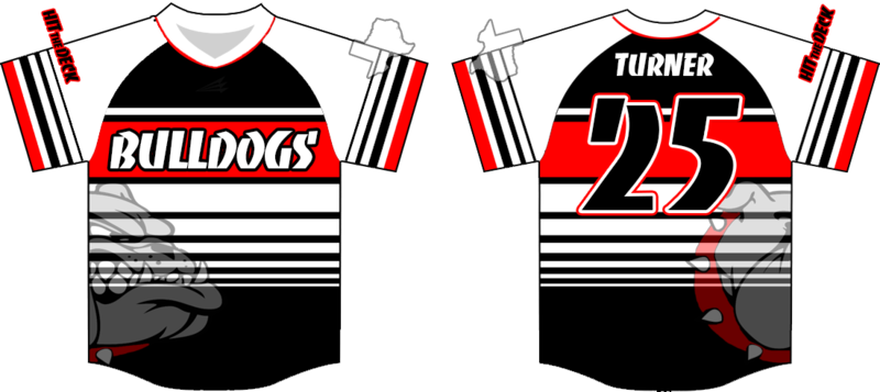 Humble Bulldogs Custom Nanodri Baseball Jersey #3E