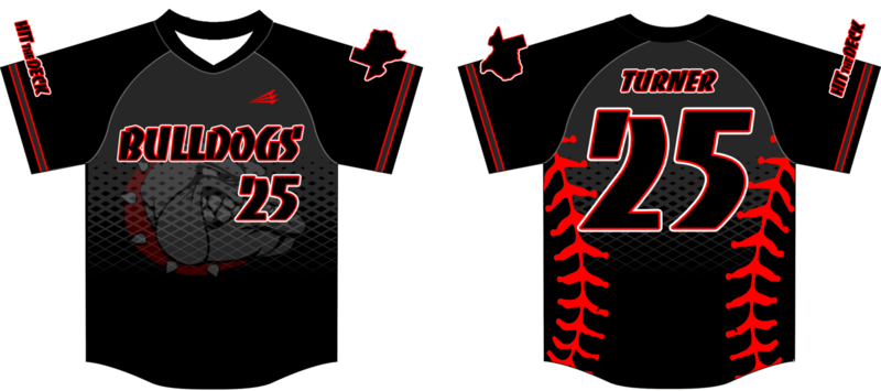 Humble Bulldogs Custom Nanodri Baseball Jersey #9I