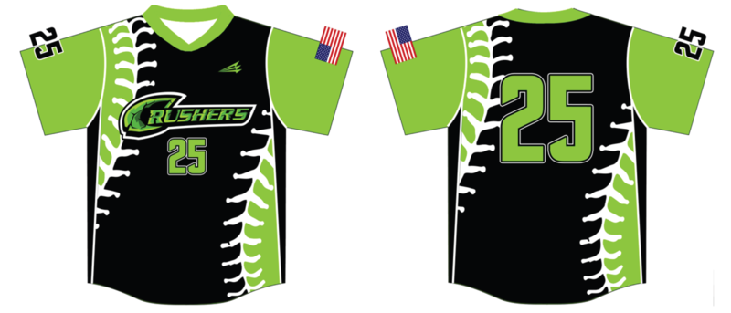 Crushers (Maxwell) Custom HexaFlex Baseball Jersey #3B