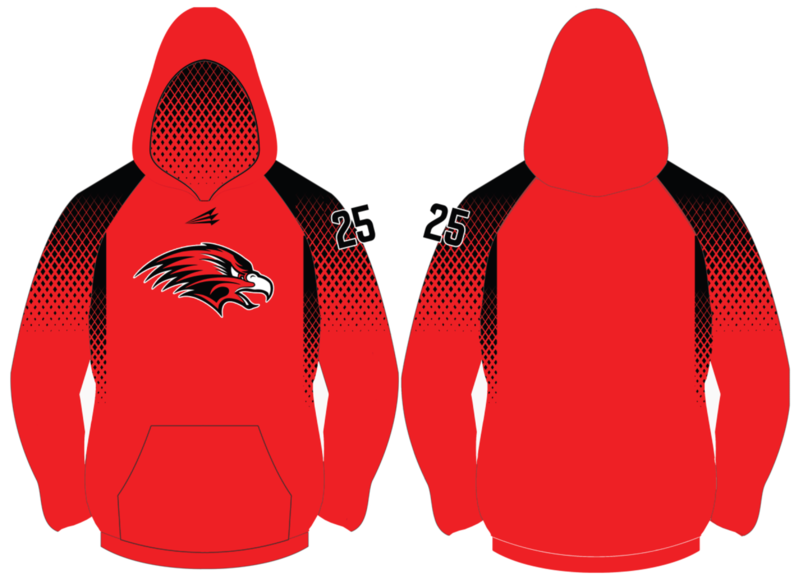 Allendale Falcons Baseball Custom Vulcan Hoodie #VH5
