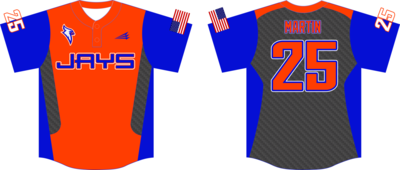Owensboro Jays Custom HexaFlex Baseball Jersey #3