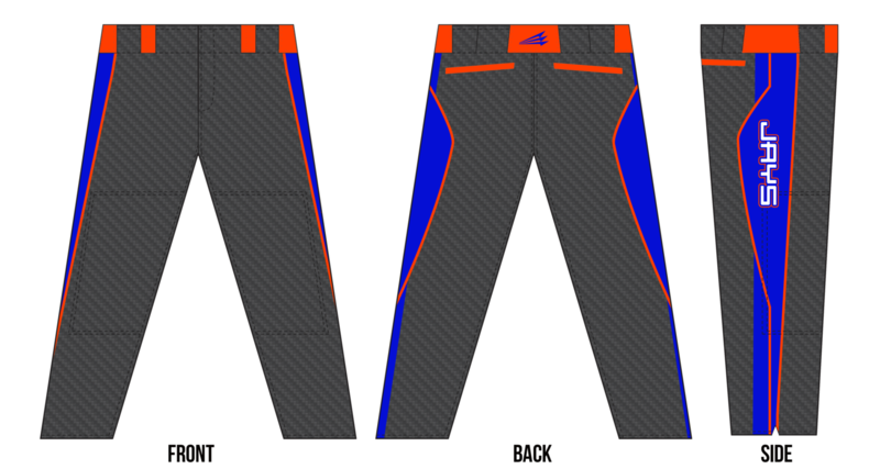 Owensboro Jays Custom Stacheman Elite Long Baseball Pants #BP3C