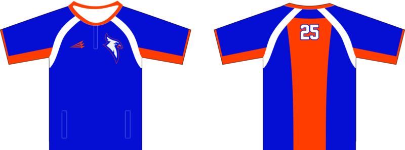 Owensboro Jays Baseball Custom Clutch Cage Jacket #CC1
