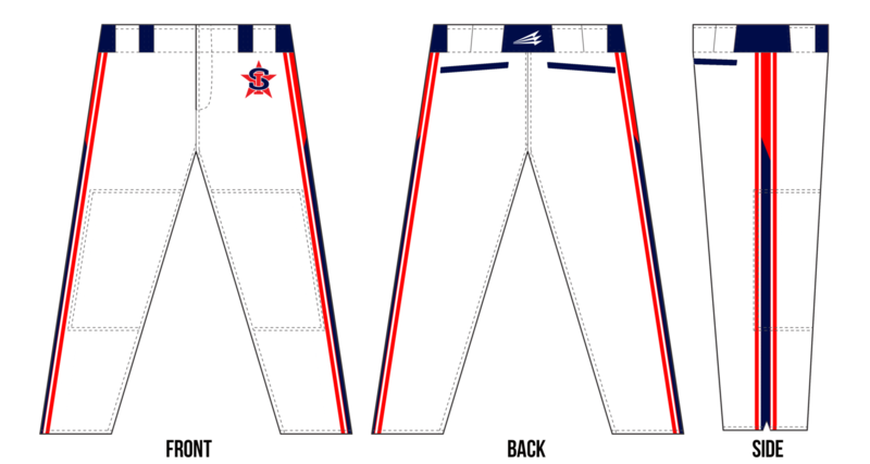 Sudden Impact Custom Stacheman Elite Long Baseball Pants #2B