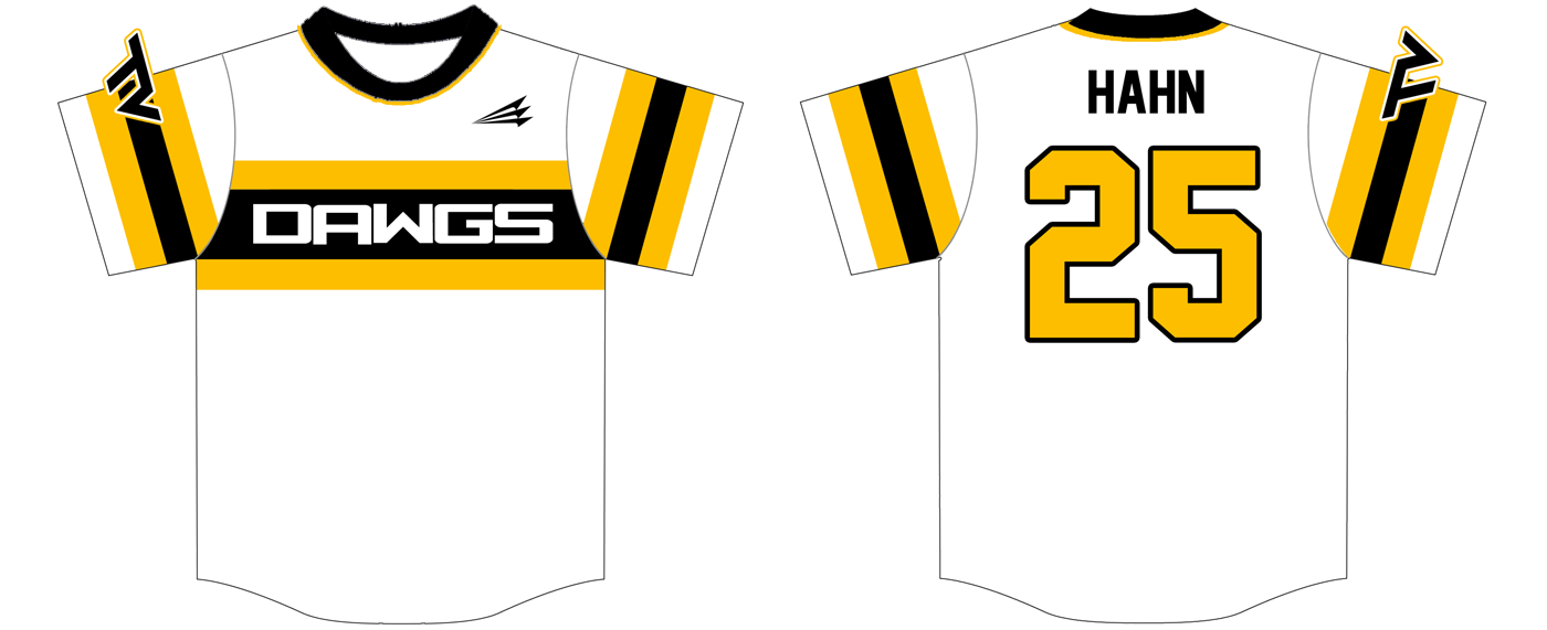 TV Dawgs 11U Custom HexaFlex Baseball Jersey #1