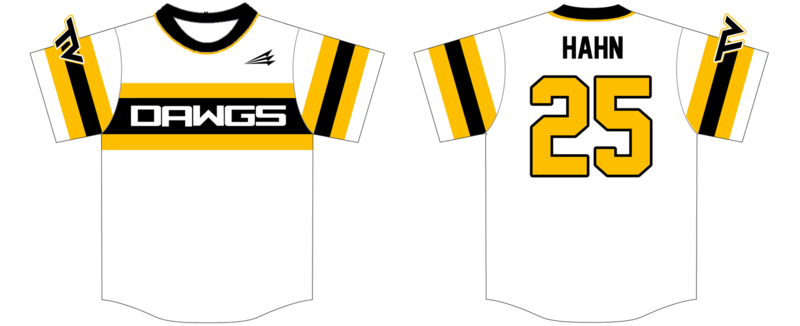 TV Dawgs 11U Custom HexaFlex Baseball Jersey #1