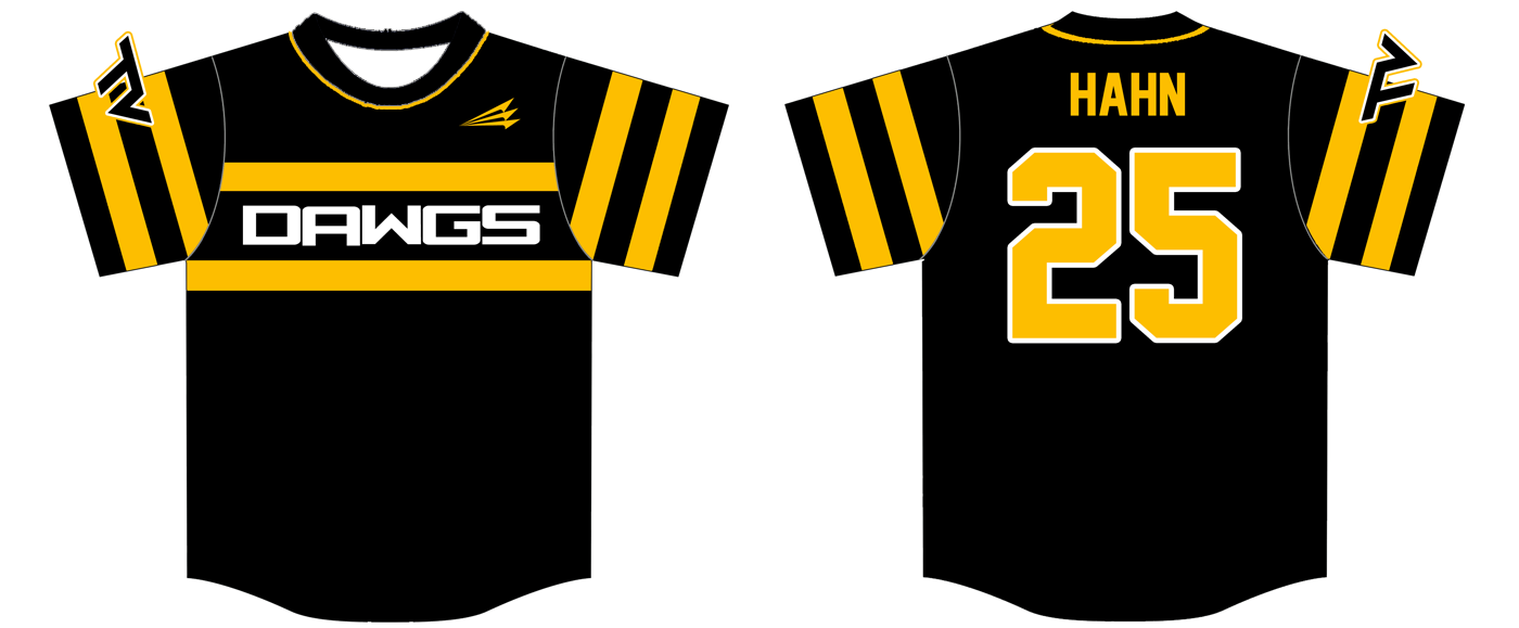 TV Dawgs 11U Custom HexaFlex Baseball Jersey #1B