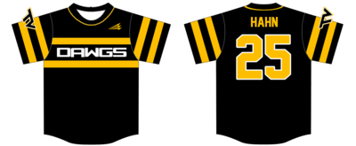 TV Dawgs 11U Custom HexaFlex Baseball Jersey #1B