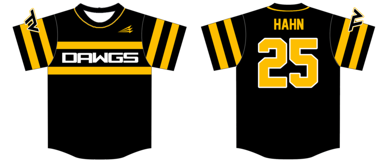 TV Dawgs 11U Custom HexaFlex Baseball Jersey #1B