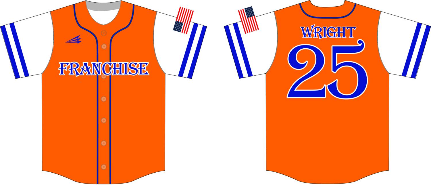 Franchise Custom Hexaflex Baseball Jersey #5F