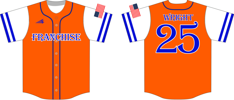 Franchise Custom Hexaflex Baseball Jersey #5F