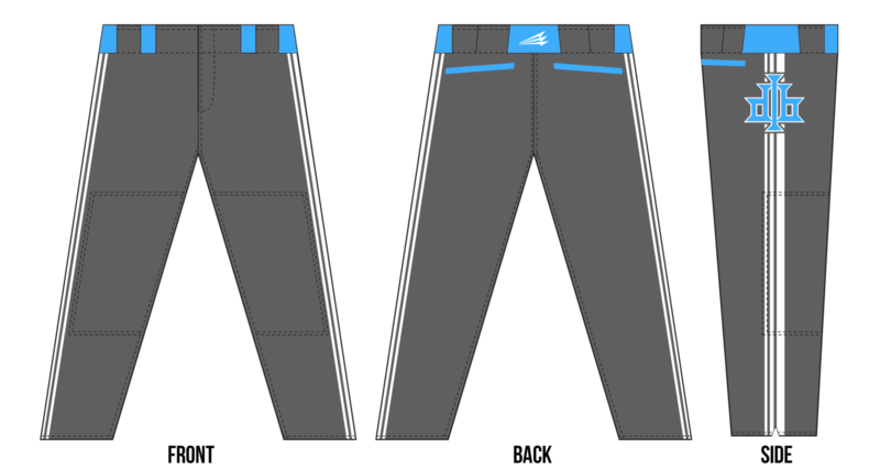 Indiana Dirtbags Custom Stacheman Elite Long Baseball Pants #BP4