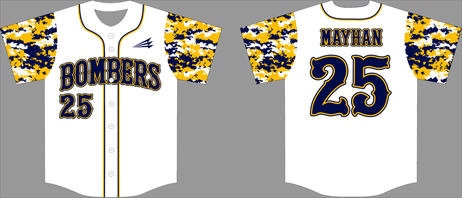 Tri County Bombers Custom HexaFlex Jersey #1A