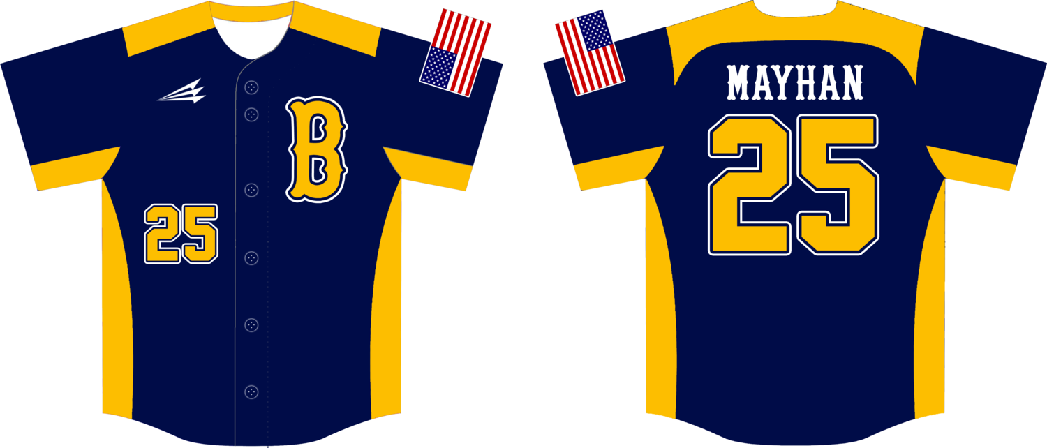 Tri County Bombers Custom HexaFlex Jersey #2B