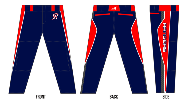 Oklahoma Rangers Custom Stacheman Elite Long Baseball Pants #BP1