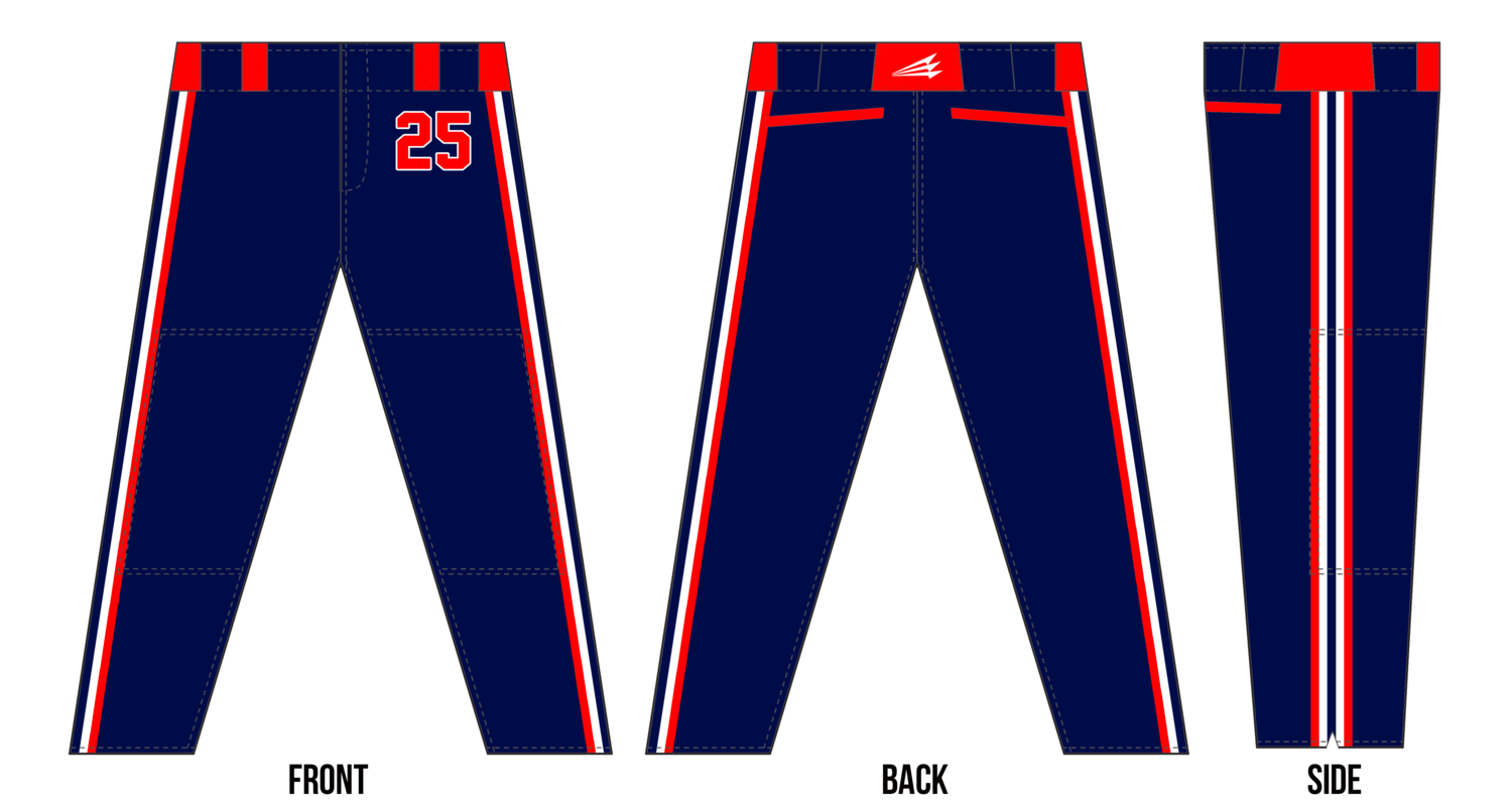 Tombigbee Tribe Custom Stacheman Elite Long Baseball Pants #BP4C