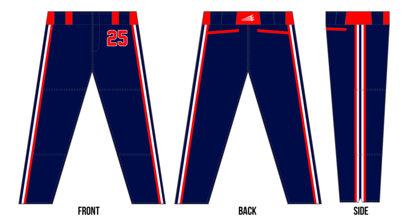 Tombigbee Tribe Custom Stacheman Elite Long Baseball Pants #BP4C