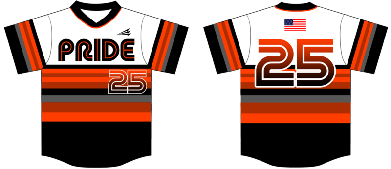 Wabash Pride Custom NanoDri Baseball Jersey Design #12