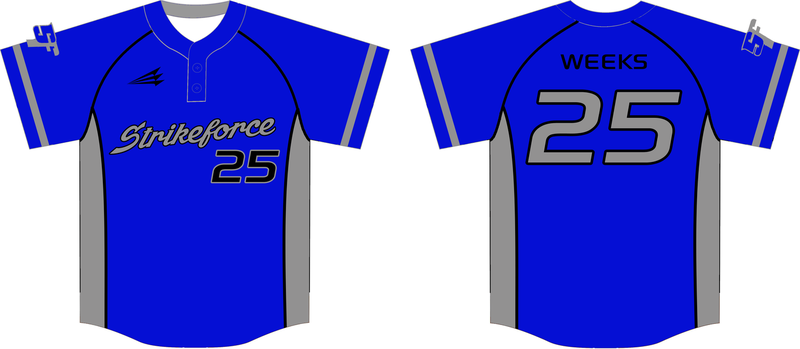 Strikeforce Custom HexaFlex Baseball Jersey #4