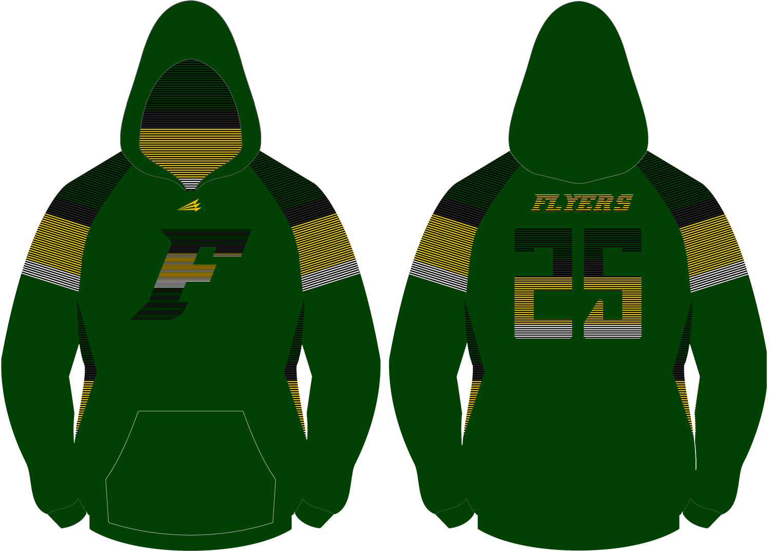 Flyers Baseball Custom Vulcan Hoodie #VH1